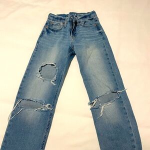 Gap kids high rise 90’s loose jeans in black